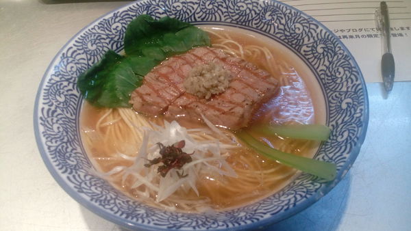 「牛を使ったらーめん（1000円）」@豚骨一燈の写真