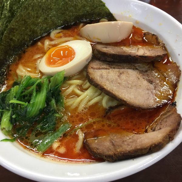 「味噌ラーメン」@横浜らーめん 源泉の写真