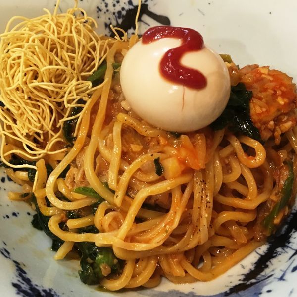 「名物‼ムサコ式パスタ（ナポリタン）」@ラーメン カワタカの写真