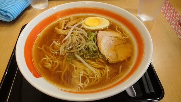 「ラーメン（５３０円）」@長篠陣屋食堂の写真