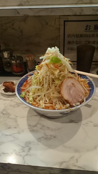「大黒ジャン麺(ヤサイ、ニンニク)」@大黒屋本舗 千葉中央店の写真