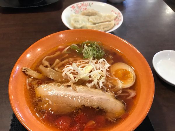 「トマトラーメン 790円」@麺屋むげんの写真