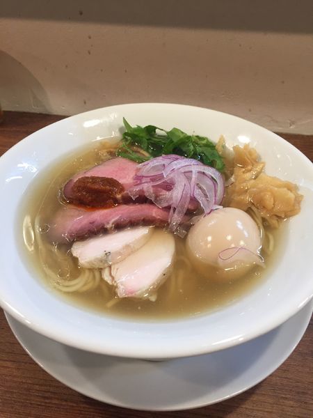 「味玉チャーシュー塩らーめん」@Trigo(トリーゴ)の写真