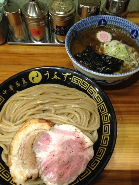 「つけめん(並)800円」@中華蕎麦うゑずの写真