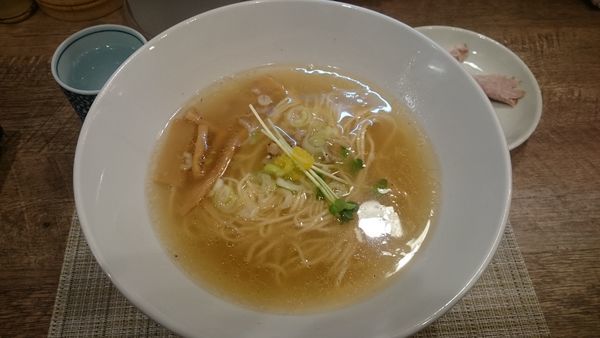 「鯛塩そば(淡麗) 500円＋クーポン」@狐狸丸の写真