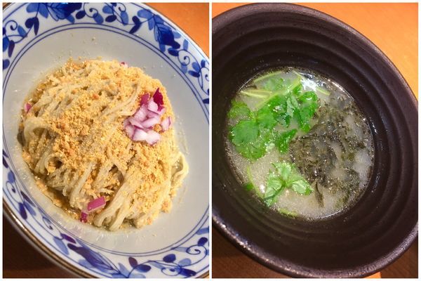 「【限定】毎年恒例カラスミまぜそば〜鯛出汁割付〜￥930」@㐂九八 ～garage～の写真