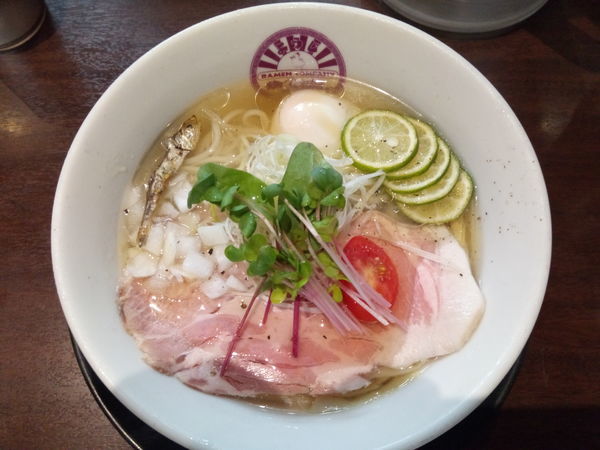 「【限定】伊吹産上煮干し淡麗冷やし」@麺のようじの写真