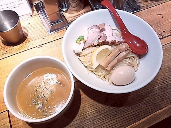 「特製鶏白湯つけ麺」@麺屋 翔 西新宿本店の写真