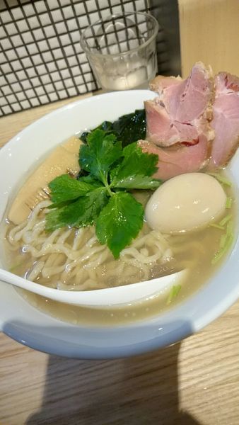 「味玉貝塩らーめん  880円」@らーめん 改の写真