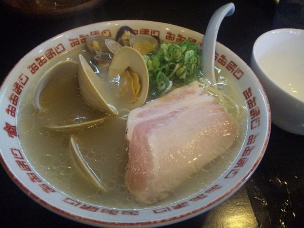 「【10月限定】アサリとハマグリの白醬油ラーメン961円」@おおぼし 上田本店の写真