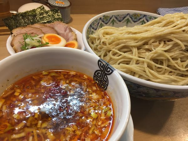 「からいつけそば特製A（大盛）」@中華そば 多賀野の写真