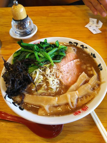 「魚介豚骨ラーメン」@麺屋 庄太 六浦本店の写真