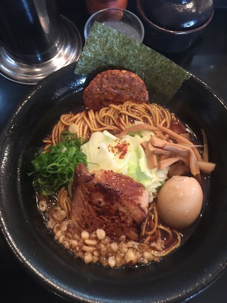「焦がし醤油ラーメン」@麺家 うえだの写真