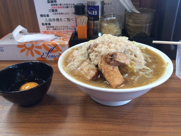 「◎そば(チャーシューあり) ＋ 生卵」@麺家ひまりの写真