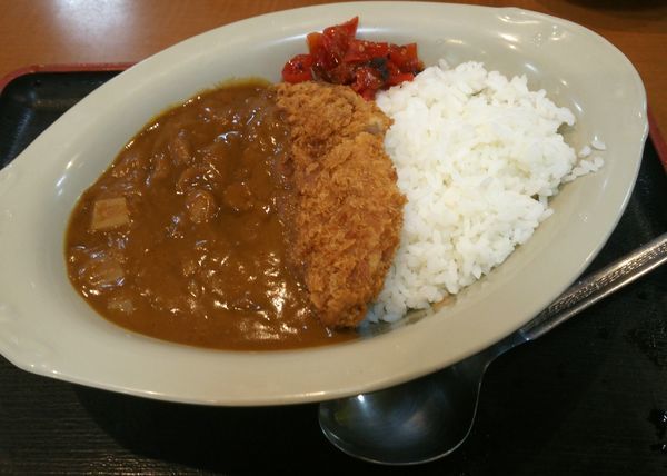 「とんかつカレー　550円」@大都会の写真