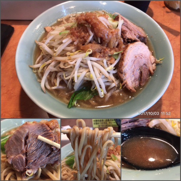 「中ラーメン¥750」@立川マシマシ ロイヤルスープの写真