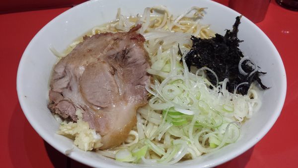 「【限定】SUBラーメン2.0しお700円」@ラーメン二郎 西台駅前店の写真