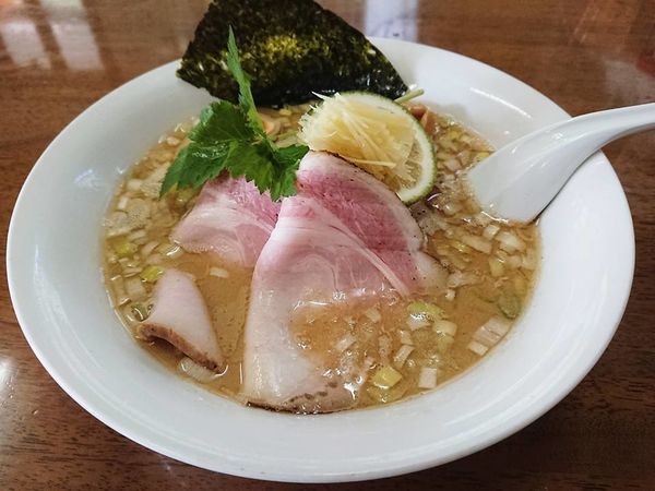 「秋刀魚醤油麺」@奥久慈ラーメン なかざわの写真