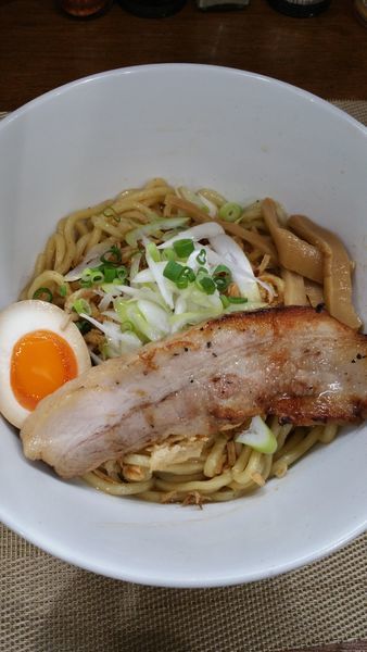 「汁なし醤油」@麺丼Dining 夢者の写真