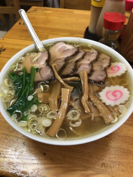 「84チャーシューワンタン麺¥830」@中華ソバ 坂本の写真