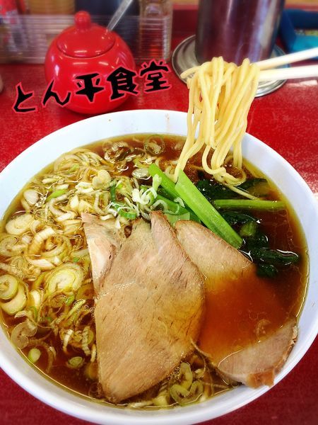「ラーメン￥400」@とん平食堂の写真