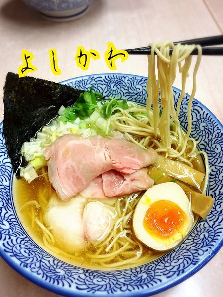 「煮干しそば 白醤油￥690」@中華そば よしかわの写真