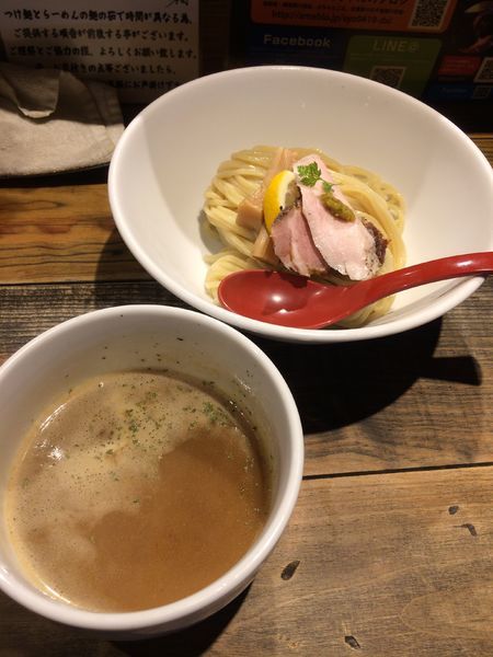 「鶏白湯つけめん」@麺屋 翔 西新宿本店の写真