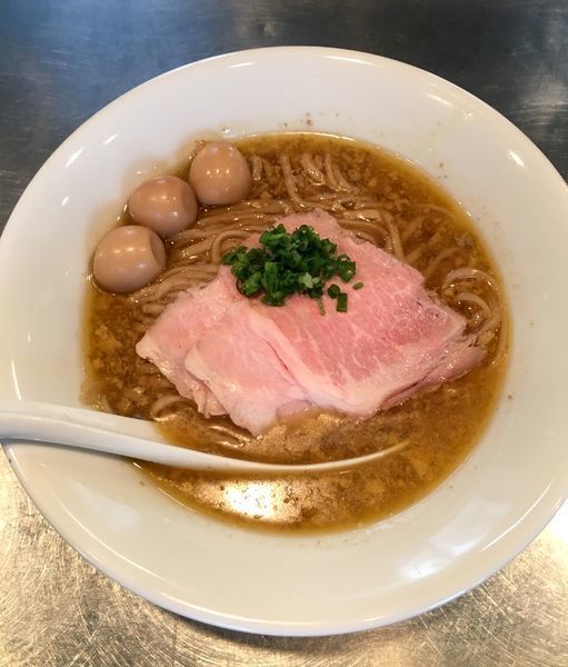 「[限定]  ホヤ煮干蕎麦 ¥1000」@さんじの写真