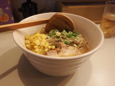 「半らーめん（味噌）」@らーめんや竹とんぼの写真