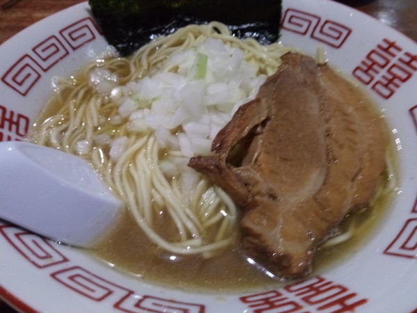 「【限定】淡麗中華そば　三河屋製麺」@麺や 而今 大東本店の写真