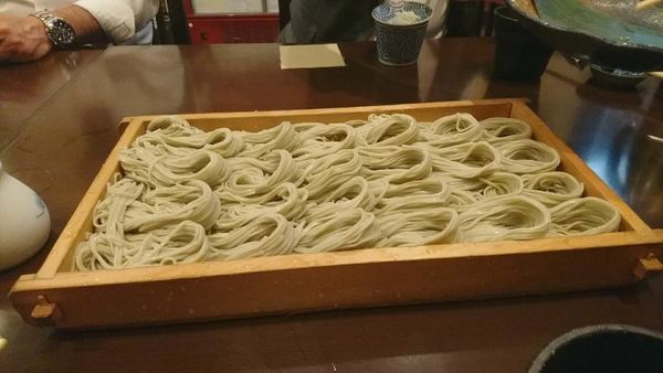 「へぎそば」@越後へぎそば 一真 飯田橋本店の写真