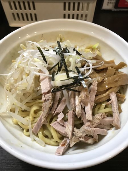 「油そば、大盛りサービス」@麺屋  一 八丁堀店の写真
