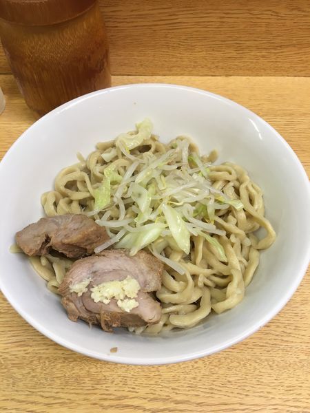 「汁なしラーメン」@ラーメン二郎 環七新新代田店の写真