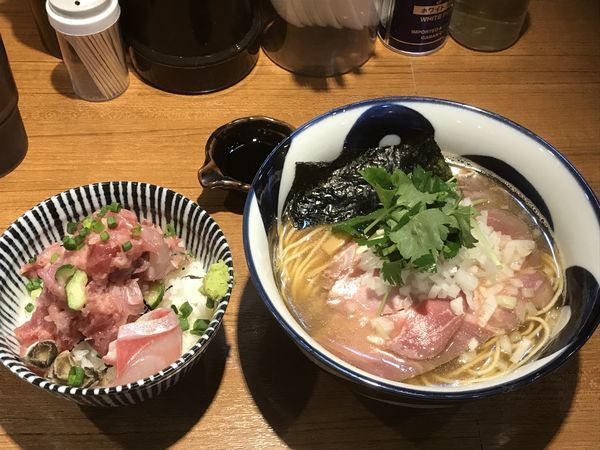 「【限定1】煮干しそば  はつかり醤油  ¥700」@寿製麺よしかわ 川越店の写真