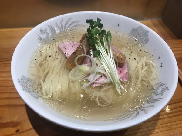 「塩そば」@麺屋 坂本01の写真