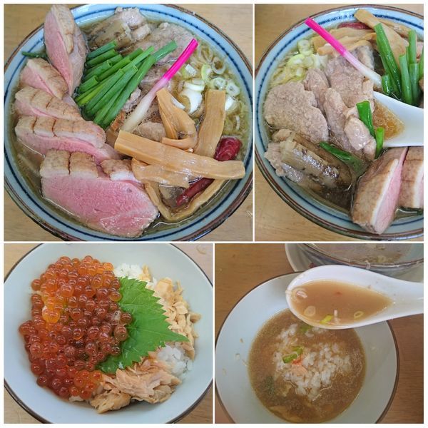 「【当日限定】鴨葱蕎麦（B） 他」@MENYA 食い味の道有楽の写真