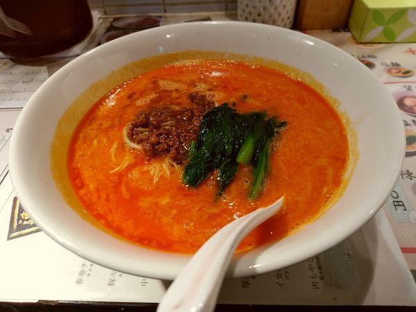 「坦々麺(並盛・130g)710円」@陳麻家 高崎駅西口店の写真