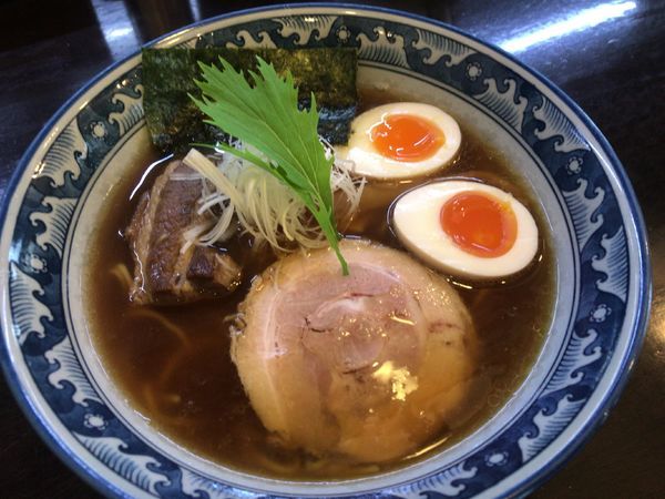 「特製わさらびそば醤油1000円」@支那そば屋 わさらびの写真