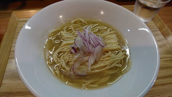 「水出し煮干そば」@中華そば 先崎の写真