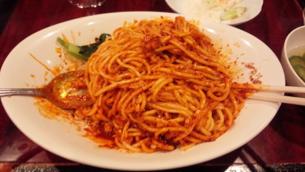 「汁なし担々麺」@中国家庭料理 楊 池袋店の写真