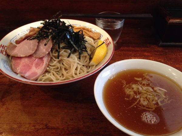 「チャーシュー煮干しつけ麺」@中華そば しば田の写真