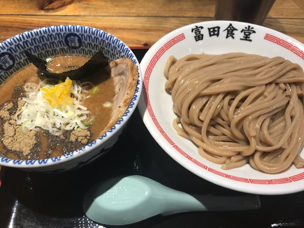 「濃厚つけ麺220g 850円」@松戸中華そば 富田食堂の写真