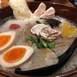 キノコのベジ白湯ソバ大盛1,040円