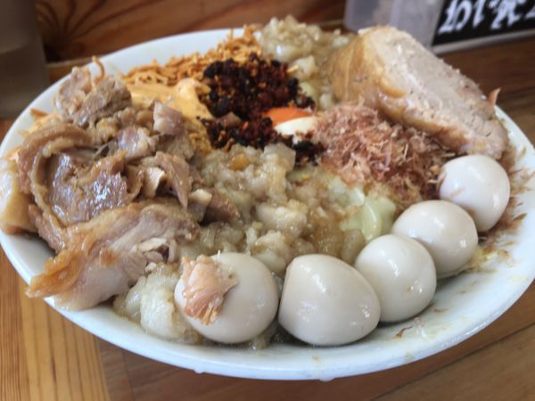 「まぜそば（並）」@ハイマウントの写真