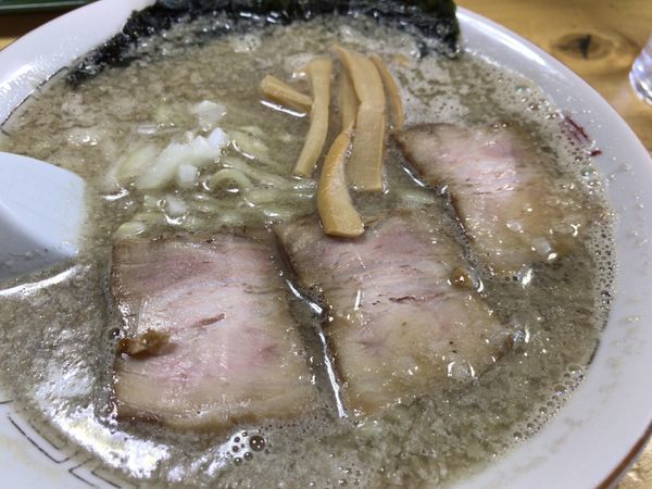 「数量限定：背脂煮干中華650円」@福島屋の写真