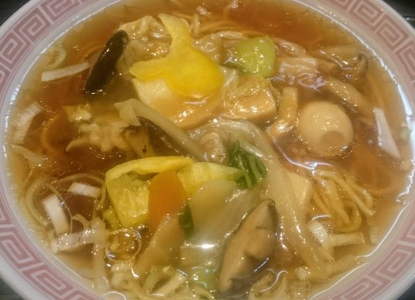 「広東麺（秋限定）」@ラーメン大至の写真