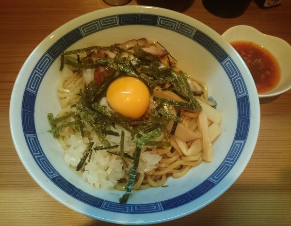 「ピリ辛混ぜそば　900円」@麺酒盗ざい八の写真