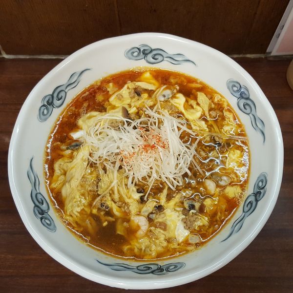 「ふわふわたまごの担々麺 大盛 ￥800」@中華料理 五十番の写真