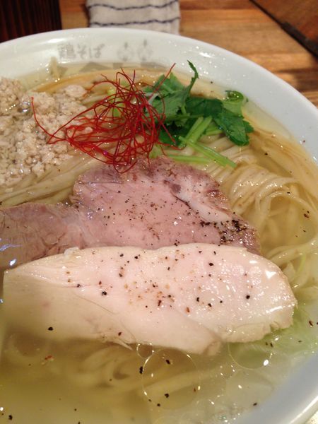 「ダハハ塩鶏そば」@鶏そばムタヒロの写真