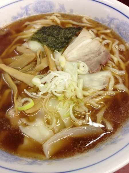 「ワンタンメン」@中華若月の写真